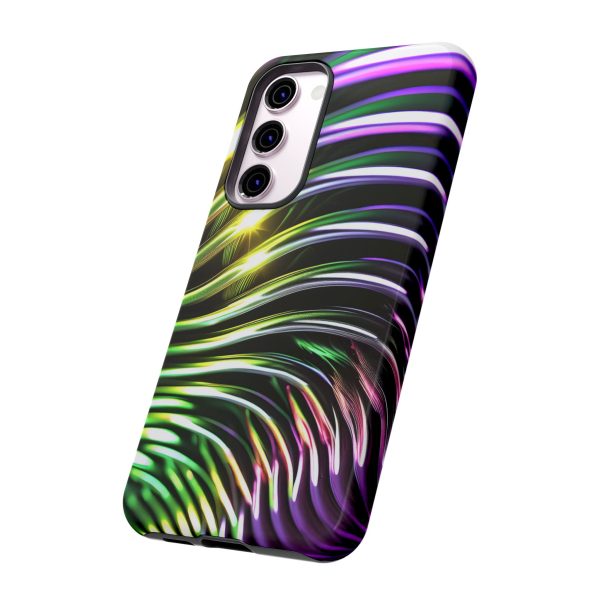 Green and Purple 2 iPhone | Samsung | Samsung Galaxy | Google Pixel - Cell Phone Tough Cases - Image 130