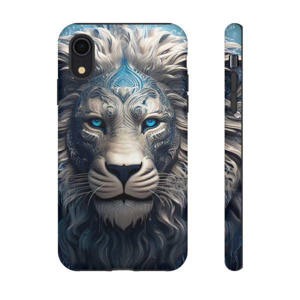 Blue Lion Art iPhone | Google Pixel - Cell Phone Tough Cases - Image 8