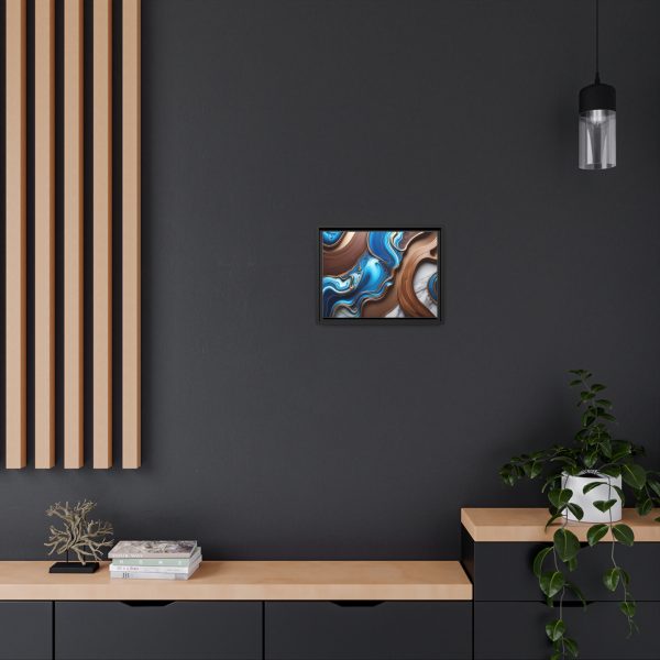 Abstract Wood 3 Matte Canvas, Black Frame - Image 12