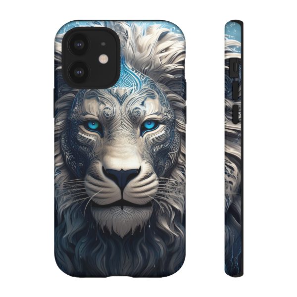 Blue Lion Art iPhone | Google Pixel - Cell Phone Tough Cases - Image 19