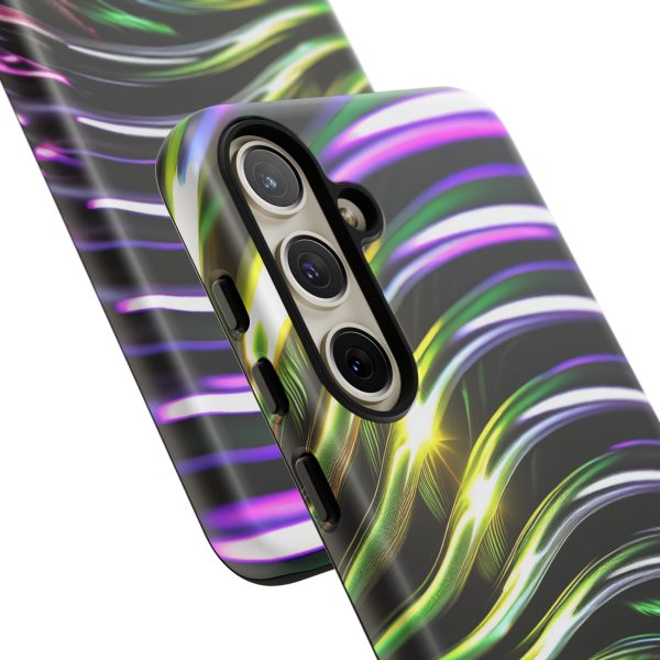 Green and Purple 2 iPhone | Samsung | Samsung Galaxy | Google Pixel - Cell Phone Tough Cases - Image 201