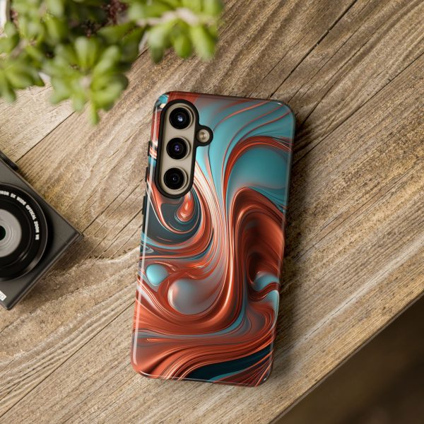 Terracotta iPhone | Samsung | Samsung Galaxy | Google Pixel - Cell Phone Tough Cases - Image 199