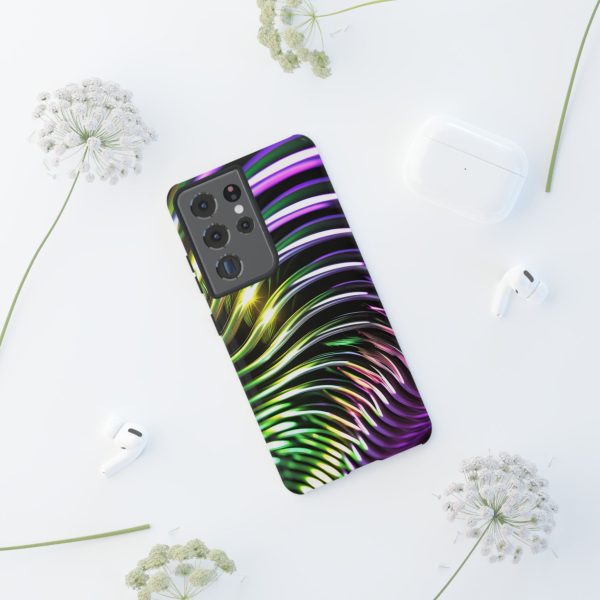 Green and Purple 2 iPhone | Samsung | Samsung Galaxy | Google Pixel - Cell Phone Tough Cases - Image 58