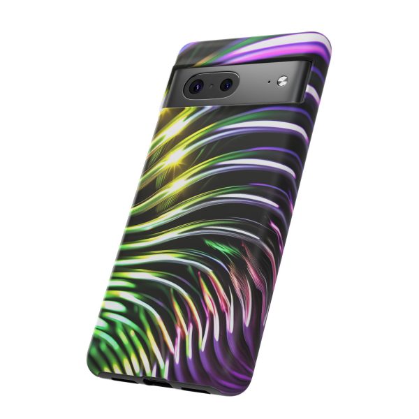 Green and Purple 2 iPhone | Samsung | Samsung Galaxy | Google Pixel - Cell Phone Tough Cases - Image 150