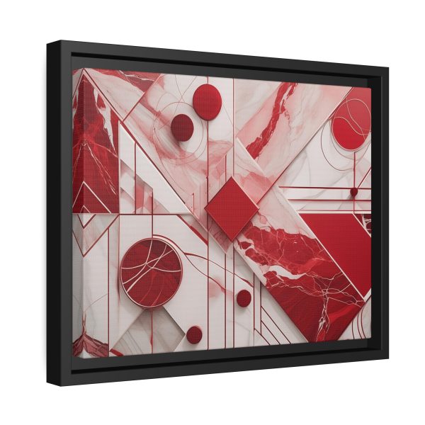 Copy of Neutral Colors Abstract 2 Matte Canvas, Black Frame - Image 6