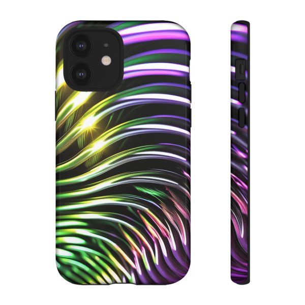 Green and Purple 2 iPhone | Samsung | Samsung Galaxy | Google Pixel - Cell Phone Tough Cases - Image 31