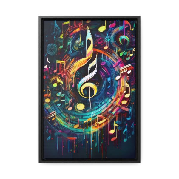 All That Jazz 1 Gallery Canvas Wraps, Vertical Frame