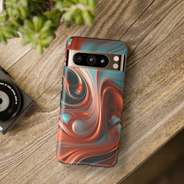 Terracotta iPhone | Samsung | Samsung Galaxy | Google Pixel - Cell Phone Tough Cases - Image 224