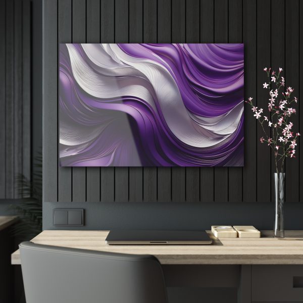 Purple and Silver Acrylic Prints - Image 21