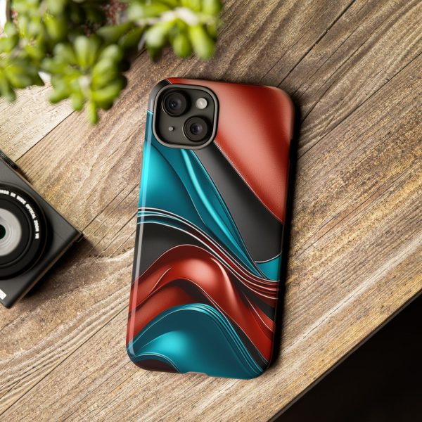 Dark Terracotta iPhone | Samsung | Samsung Galaxy | Google Pixel - Cell Phone Tough Cases - Image 169