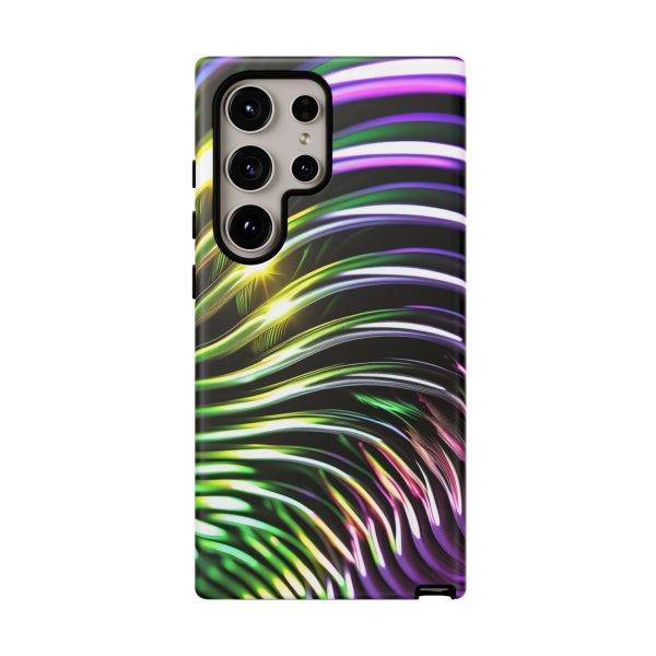 Green and Purple 2 iPhone | Samsung | Samsung Galaxy | Google Pixel - Cell Phone Tough Cases - Image 210