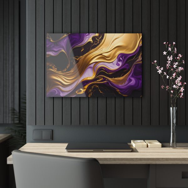 Purple and Gold PGWP2 Acrylic Prints - Image 16