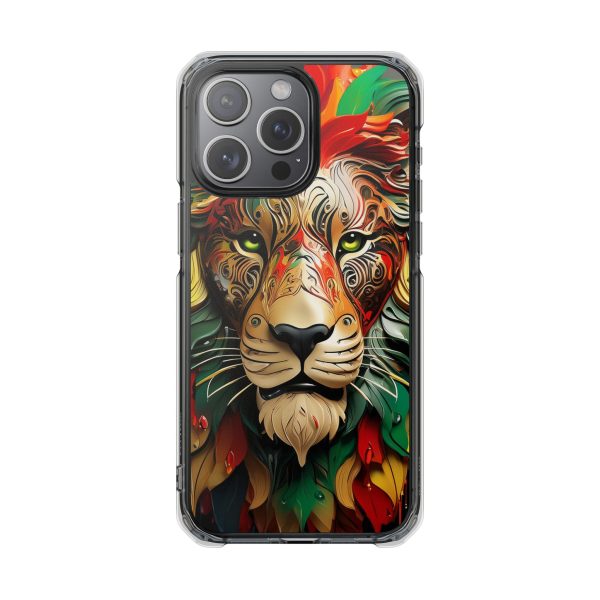 Lion 8 iPhone Magnetic Clear Impact Cases - Image 19