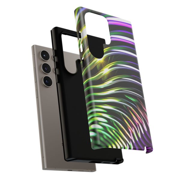 Green and Purple 2 iPhone | Samsung | Samsung Galaxy | Google Pixel - Cell Phone Tough Cases - Image 213