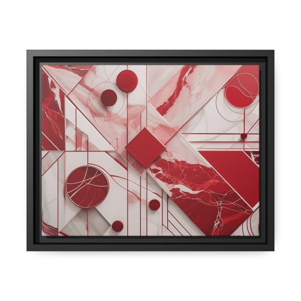 Copy of Neutral Colors Abstract 2 Matte Canvas, Black Frame - Image 5