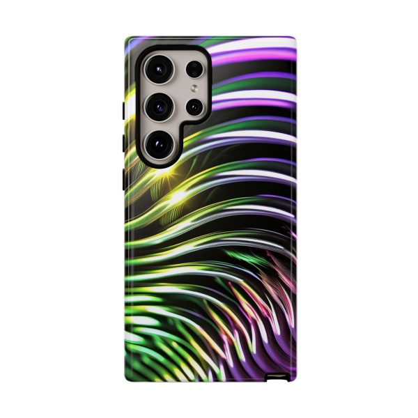 Green and Purple 2 iPhone | Samsung | Samsung Galaxy | Google Pixel - Cell Phone Tough Cases - Image 205