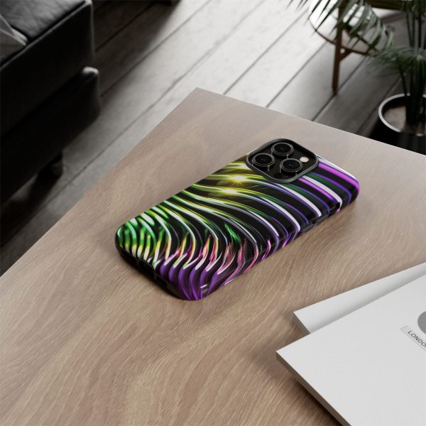 Green and Purple 2 iPhone | Samsung | Samsung Galaxy | Google Pixel - Cell Phone Tough Cases - Image 116