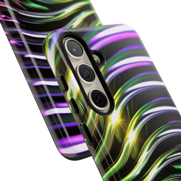 Green and Purple 2 iPhone | Samsung | Samsung Galaxy | Google Pixel - Cell Phone Tough Cases - Image 196