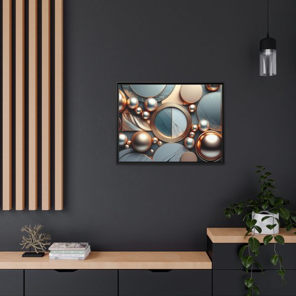 Neutral Colors Abstract 2 Matte Canvas, Black Frame - Image 28