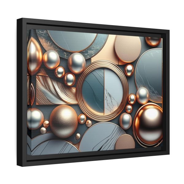 Neutral Colors Abstract 2 Matte Canvas, Black Frame - Image 10