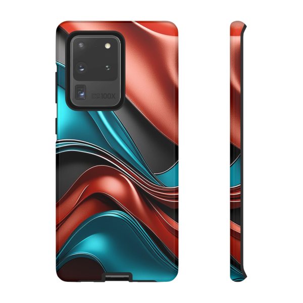 Dark Terracotta iPhone | Samsung | Samsung Galaxy | Google Pixel - Cell Phone Tough Cases - Image 27