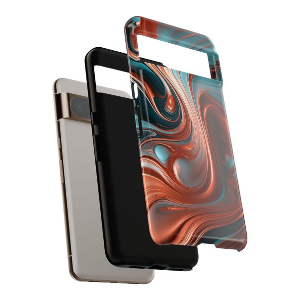 Terracotta iPhone | Samsung | Samsung Galaxy | Google Pixel - Cell Phone Tough Cases - Image 218