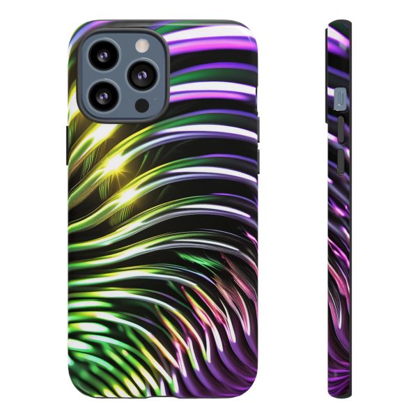 Green and Purple 2 iPhone | Samsung | Samsung Galaxy | Google Pixel - Cell Phone Tough Cases - Image 45