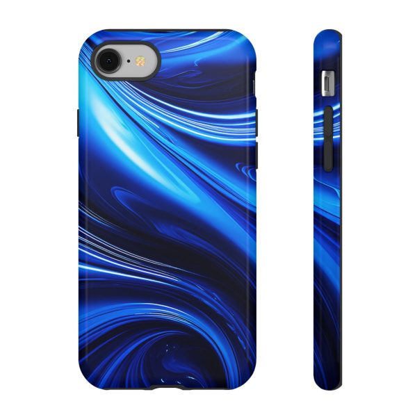 Royal Blue Wave iPhone | Samsung | Samsung Galaxy | Google Pixel - Cell Phone Tough Cases