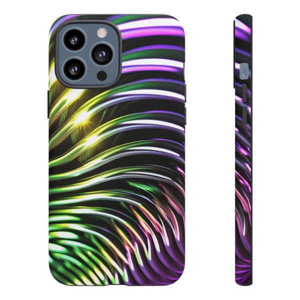 Green and Purple 2 iPhone | Samsung | Samsung Galaxy | Google Pixel - Cell Phone Tough Cases - Image 47