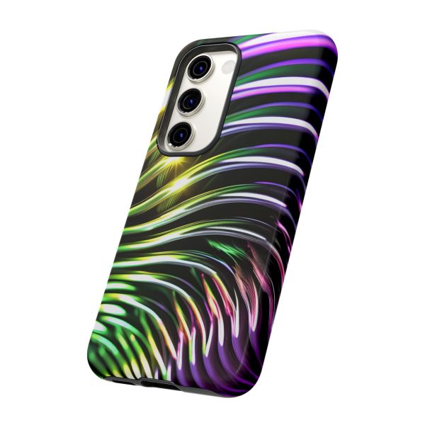 Green and Purple 2 iPhone | Samsung | Samsung Galaxy | Google Pixel - Cell Phone Tough Cases - Image 122