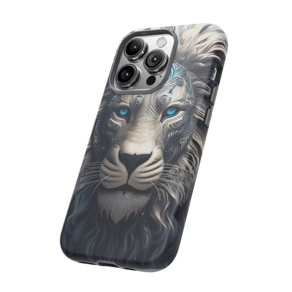 Blue Lion Art iPhone | Google Pixel - Cell Phone Tough Cases - Image 59