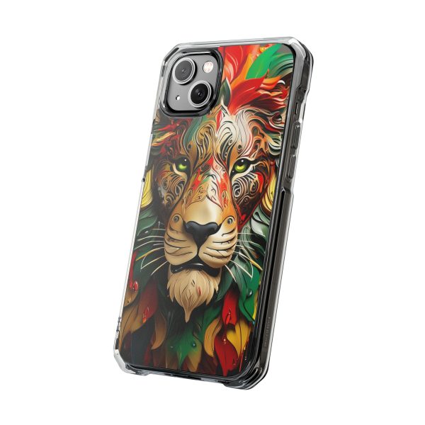 Lion 8 iPhone Magnetic Clear Impact Cases - Image 38