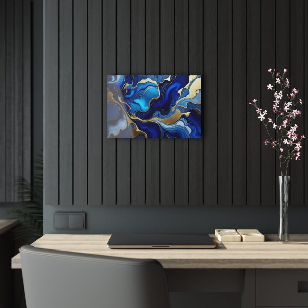 Royal Blue and Gold Acrylic Prints - Image 6