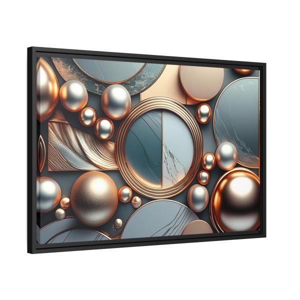 Neutral Colors Abstract 2 Matte Canvas, Black Frame - Image 22