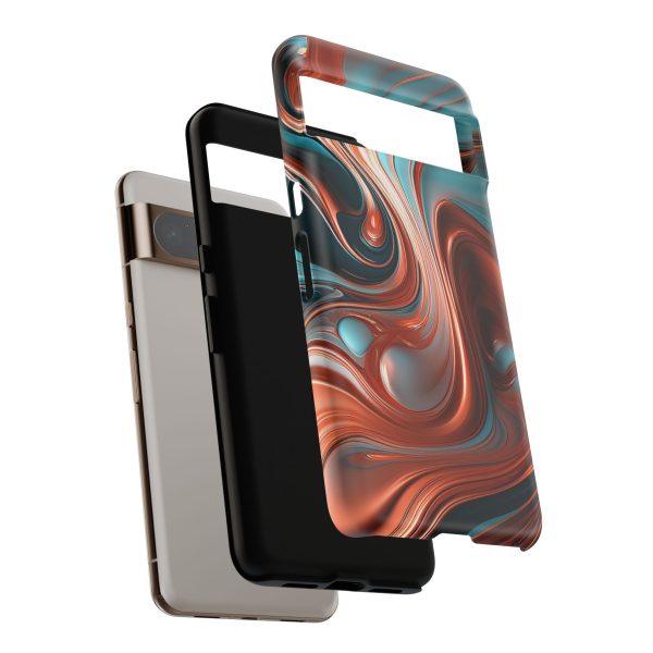 Terracotta iPhone | Samsung | Samsung Galaxy | Google Pixel - Cell Phone Tough Cases - Image 223