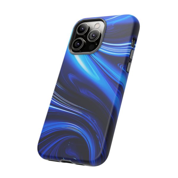 Royal Blue Wave iPhone | Samsung | Samsung Galaxy | Google Pixel - Cell Phone Tough Cases - Image 118