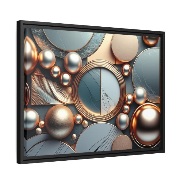 Neutral Colors Abstract 2 Matte Canvas, Black Frame - Image 18