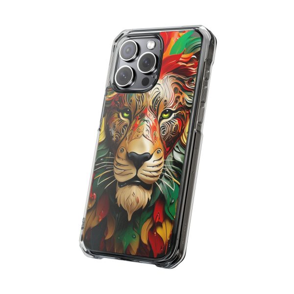 Lion 8 iPhone Magnetic Clear Impact Cases - Image 20