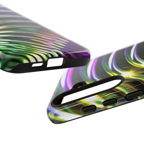 Green and Purple 2 iPhone | Samsung | Samsung Galaxy | Google Pixel - Cell Phone Tough Cases - Image 197