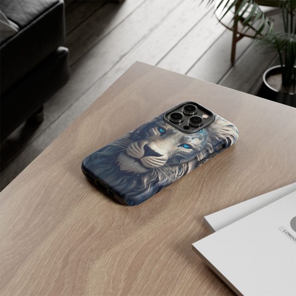 Blue Lion Art iPhone | Google Pixel - Cell Phone Tough Cases - Image 57