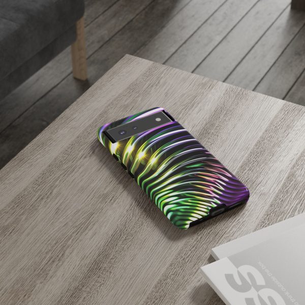 Green and Purple 2 iPhone | Samsung | Samsung Galaxy | Google Pixel - Cell Phone Tough Cases - Image 66