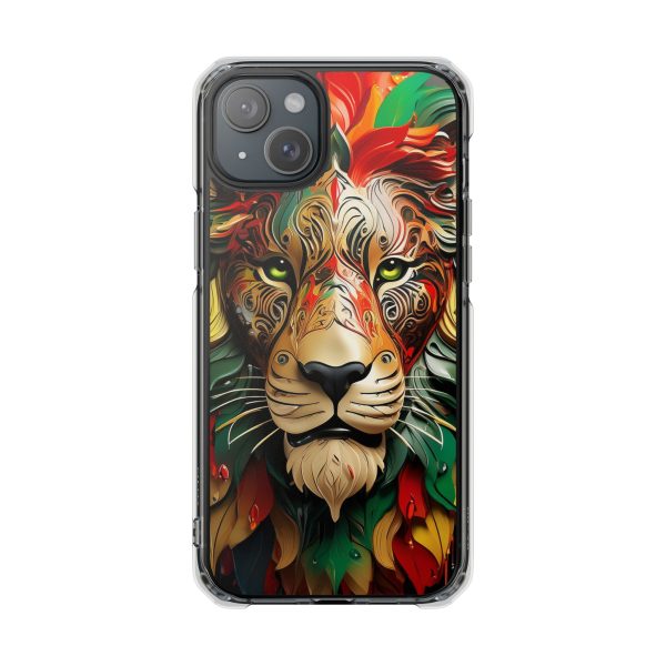 Lion 8 iPhone Magnetic Clear Impact Cases - Image 13