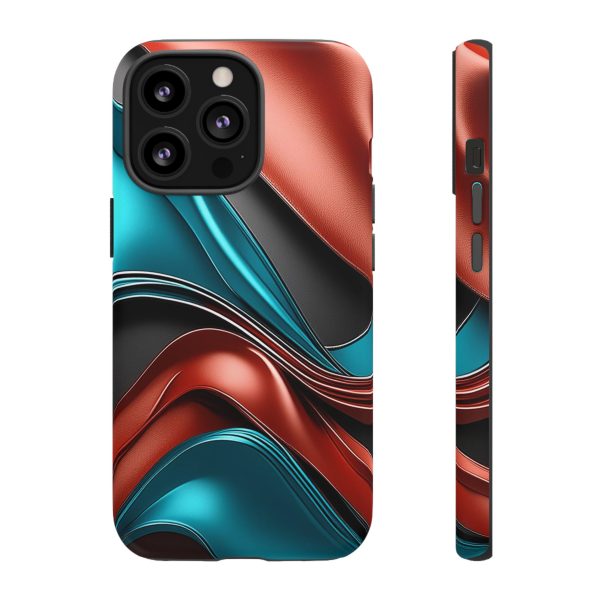 Dark Terracotta iPhone | Samsung | Samsung Galaxy | Google Pixel - Cell Phone Tough Cases - Image 43