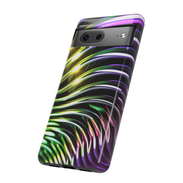 Green and Purple 2 iPhone | Samsung | Samsung Galaxy | Google Pixel - Cell Phone Tough Cases - Image 146