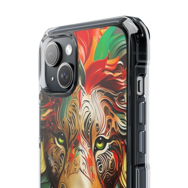 Lion 8 iPhone Magnetic Clear Impact Cases - Image 16