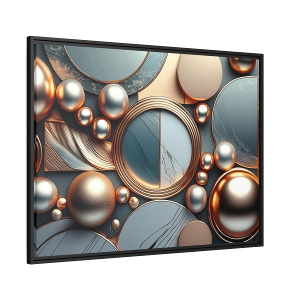 Neutral Colors Abstract 2 Matte Canvas, Black Frame - Image 34