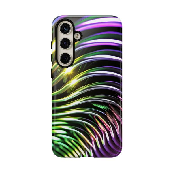 Green and Purple 2 iPhone | Samsung | Samsung Galaxy | Google Pixel - Cell Phone Tough Cases - Image 195