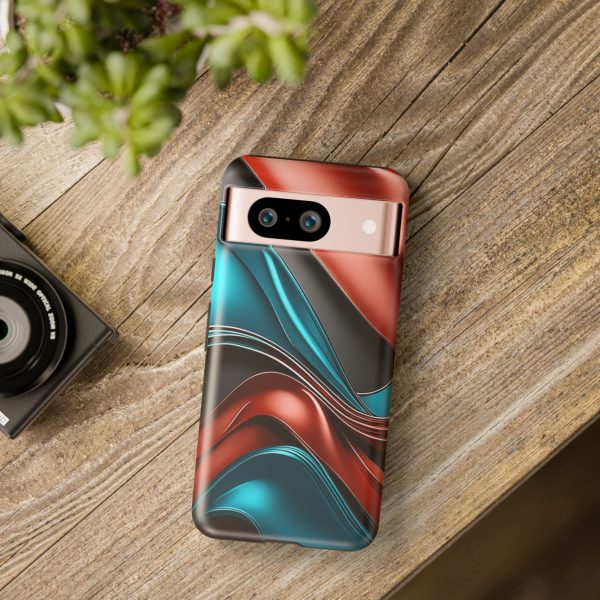 Dark Terracotta iPhone | Samsung | Samsung Galaxy | Google Pixel - Cell Phone Tough Cases - Image 234