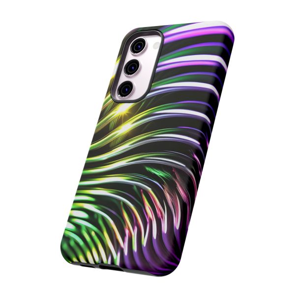 Green and Purple 2 iPhone | Samsung | Samsung Galaxy | Google Pixel - Cell Phone Tough Cases - Image 134