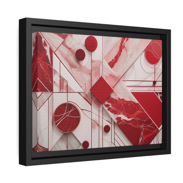 Copy of Neutral Colors Abstract 2 Matte Canvas, Black Frame - Image 2